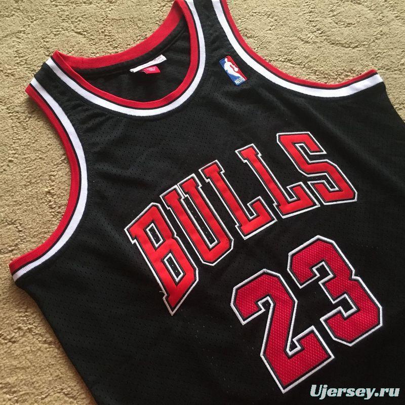 Men's Michael Jordan Black Retro Classic Team Jersey