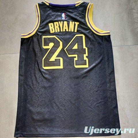 Men's Kobe Bryant Black Retro Classic Team Jersey- City Edition