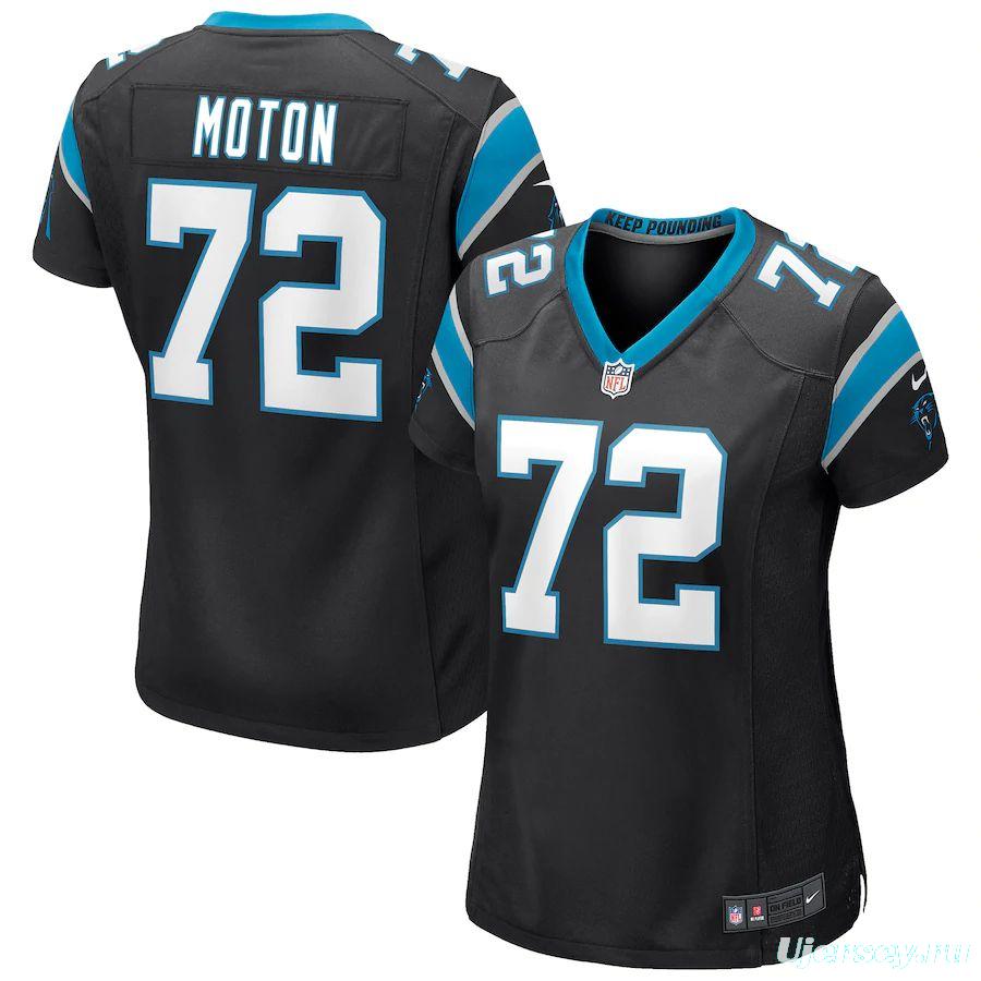 Women's Taylor Moton Black Player Limited Team Jersey