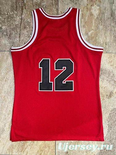 Men's Michael Jordan Red Retro Classic Team Jersey