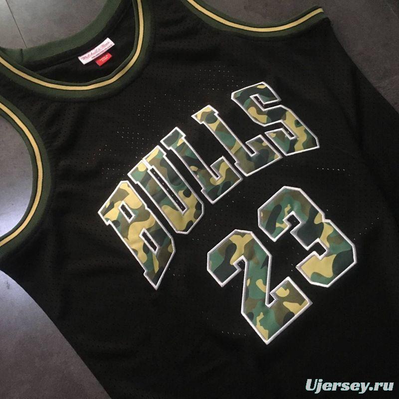 Men's Michael Jordan Black Retro Classic Team Jersey