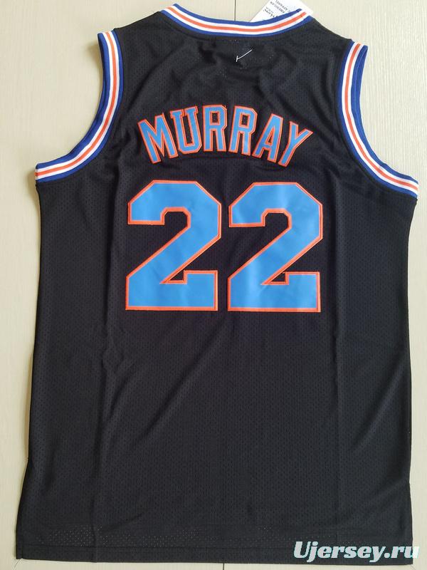 Bill Murray 22 Movie Edition Black Basketball Jersey