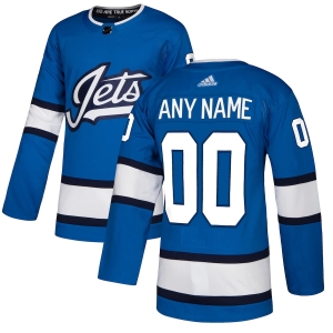 Women's Blue Alternate Custom Team Jersey