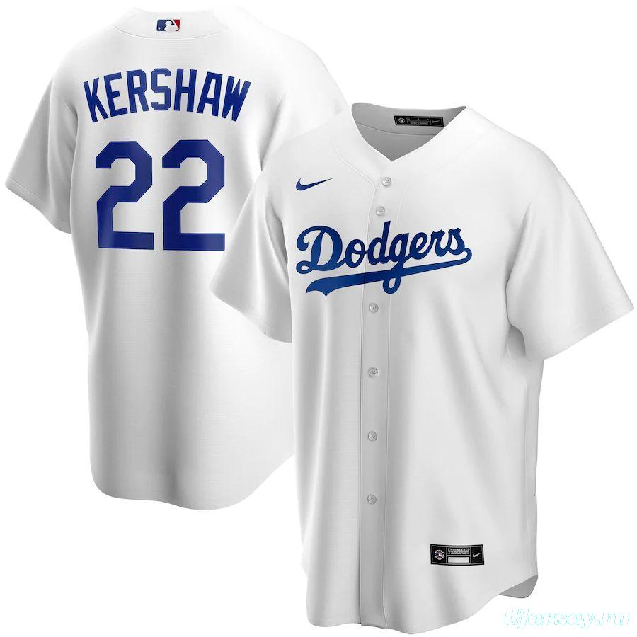 Youth Clayton Kershaw White Home 2020 Player Team Jersey