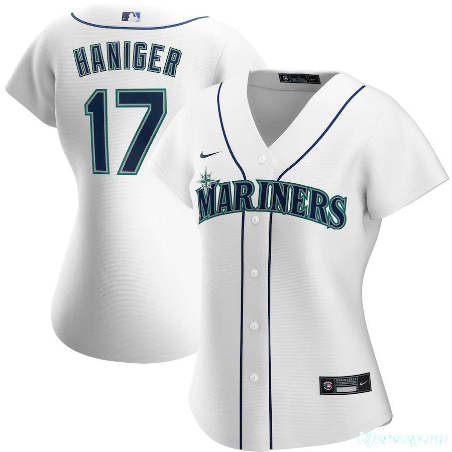 Women's Mitch Haniger White Home 2020 Player Team Jersey