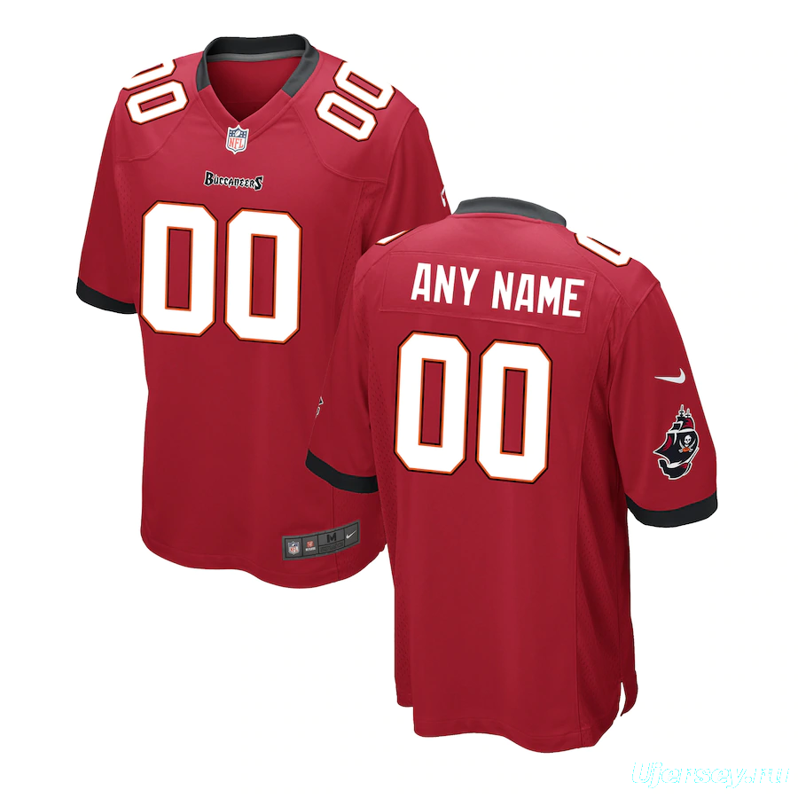 Youth Red Custom Game Team Jersey