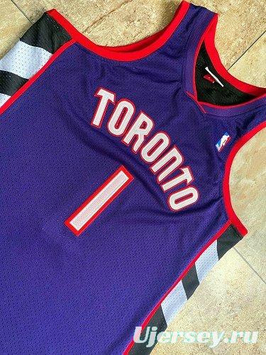 Men's Tracy McGrady Purple Retro Classic Team Jersey