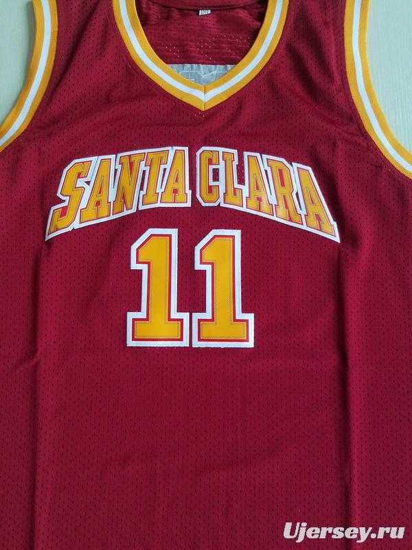 Steve Nash 11 Santa Clara Maroon College Basketball Jersey