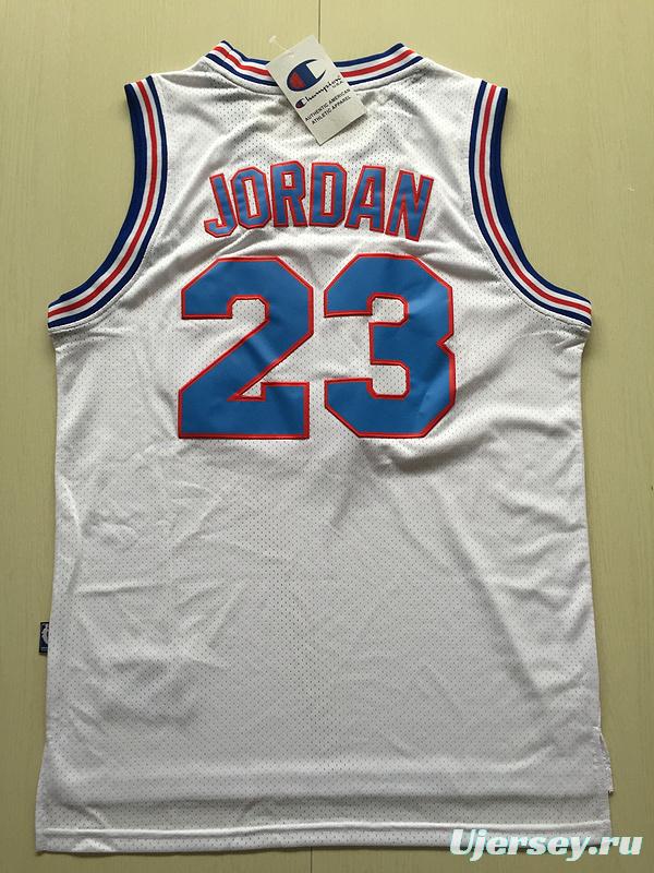 Michael Jordan 23 Movie Edition White Basketball Jersey Kit
