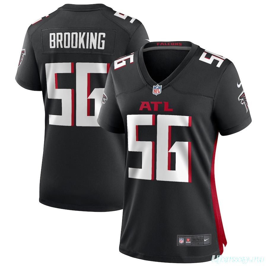 Women's Keith Brooking Black Retired Player Limited Team Jersey