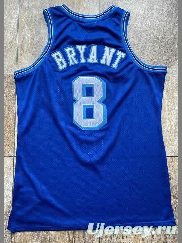 Men's Kobe Bryant Blue Retro Classic Team Jersey