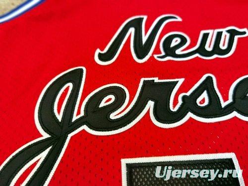 Men's Jason Kidd Red Retro Classic Team Jersey