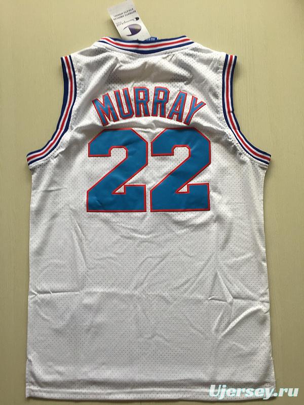 Bill Murray 22 Movie Edition White Basketball Jersey