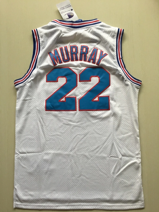 Bill Murray 22 Movie Edition White Basketball Jersey