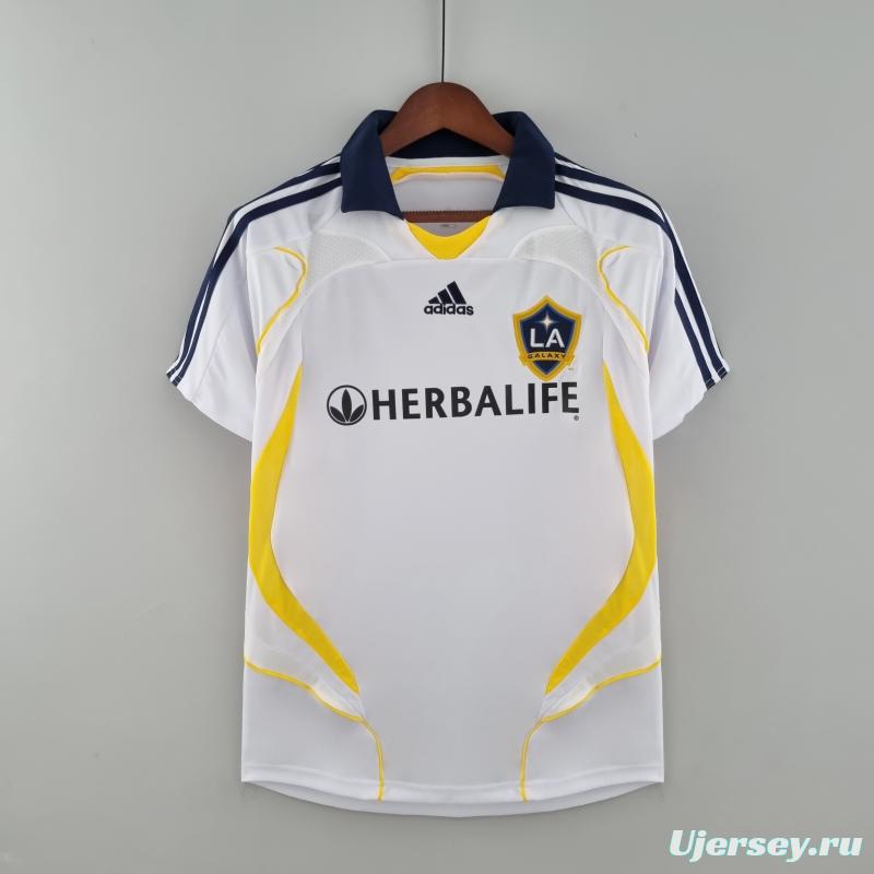 Retro LA Galaxy 2007 HOME  Soccer Jersey