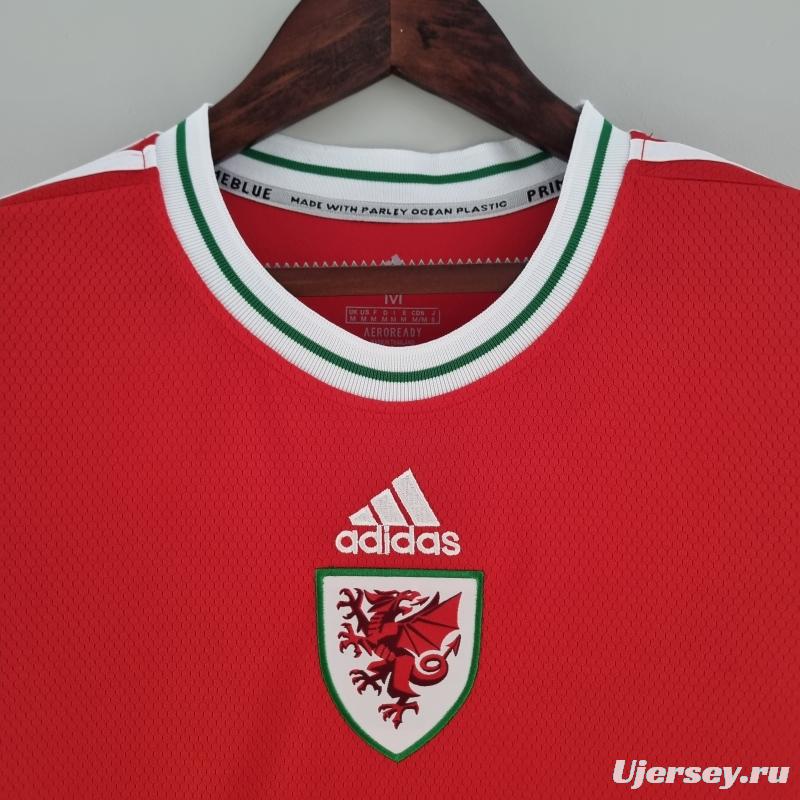 2022 Women Wales Red