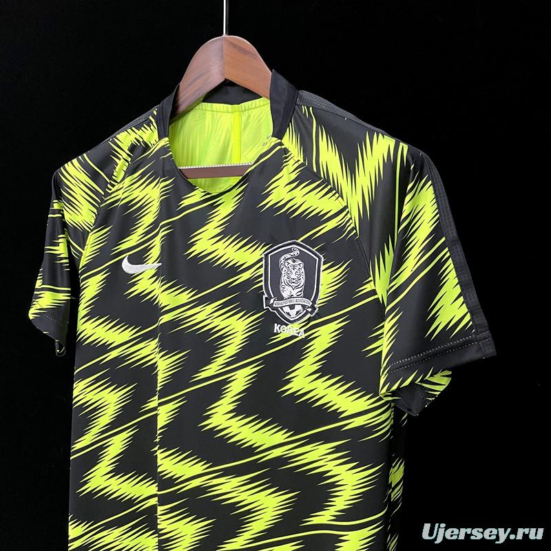 22/23 Korea Pre-match Training Fluorescent Green