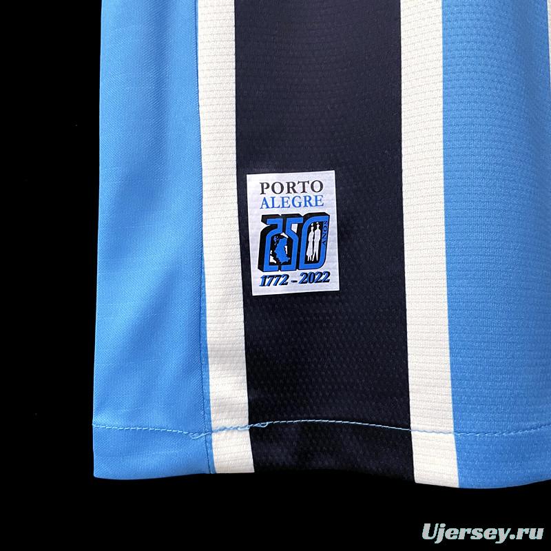 22/23 Gremio Home  Soccer Jersey