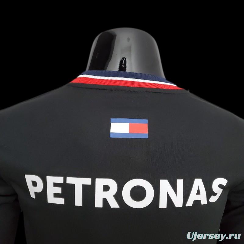 F1 Formula One 2022 Mercedes Long Sleeve Black 