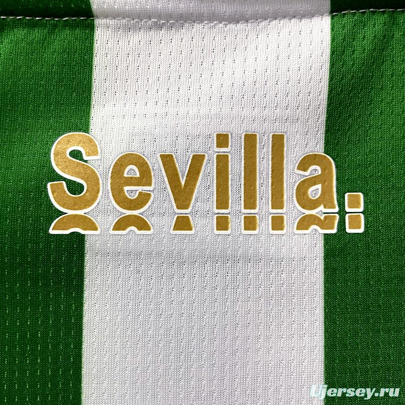 22/23 Real Betis King's Cup Version Home  Soccer Jersey