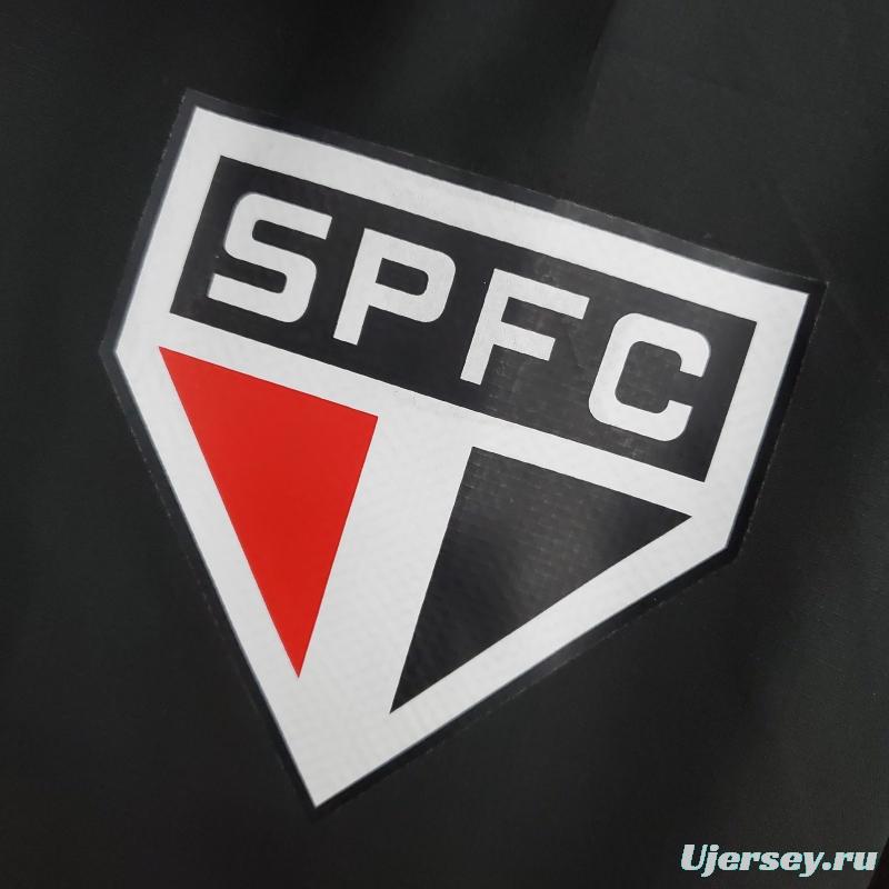 2022 Sao Paulo Windbreaker Black Blue 