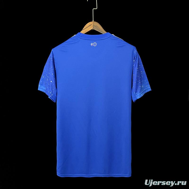 22/23 Cruzeiro Home Soccer Jersey