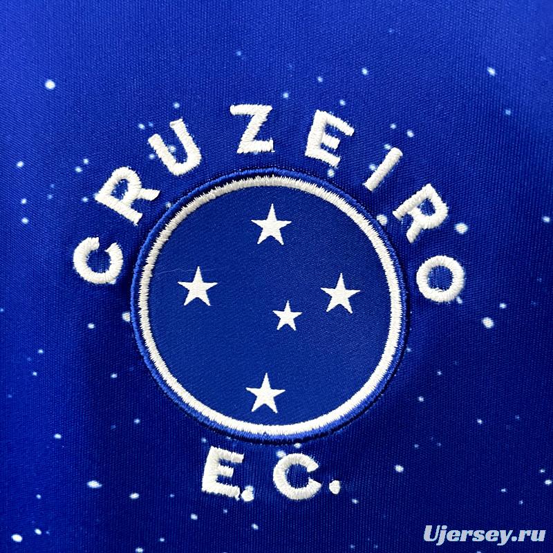 22/23 Cruzeiro Home Soccer Jersey