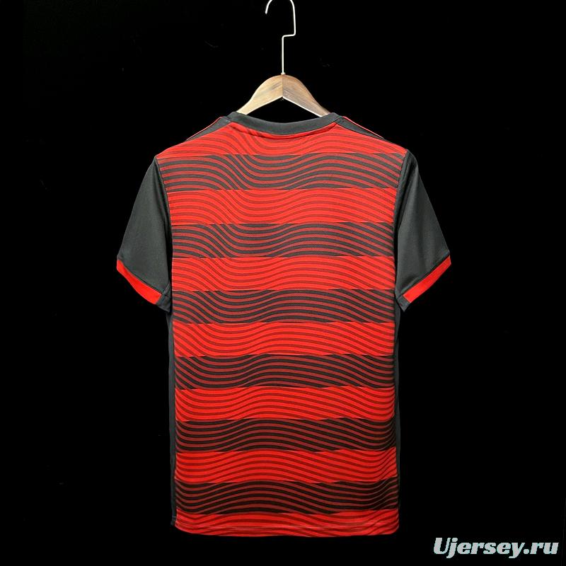 22/23 Flamengo Home  Soccer Jersey