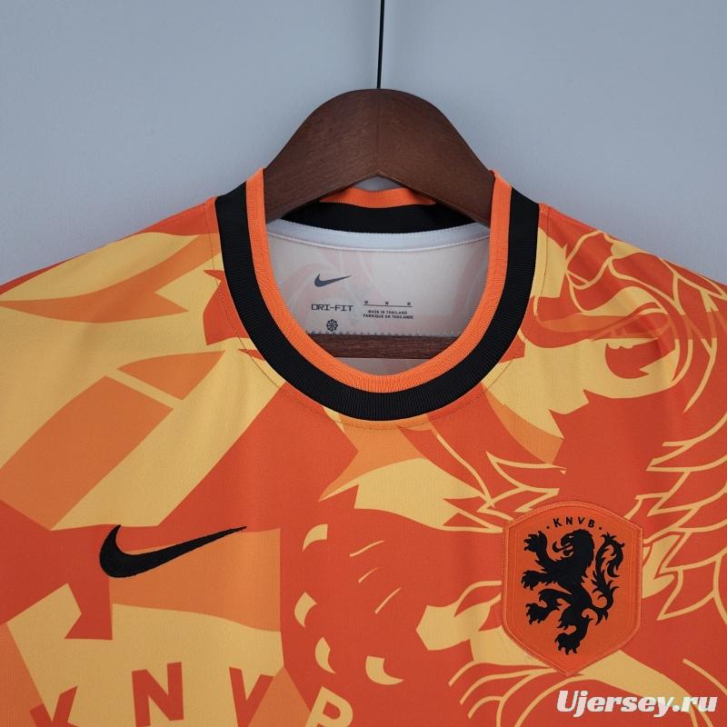 2022 Netherlands Training Jersey Orange