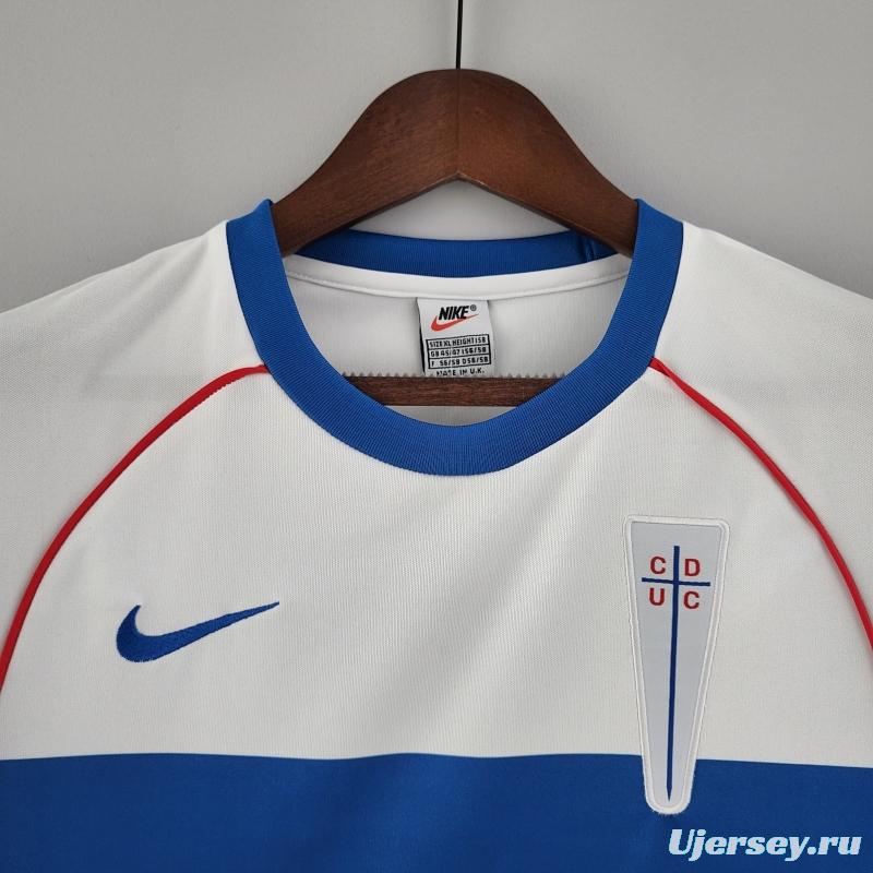 Retro 2002 Deportivo Universidad Católica Home  Soccer Jersey