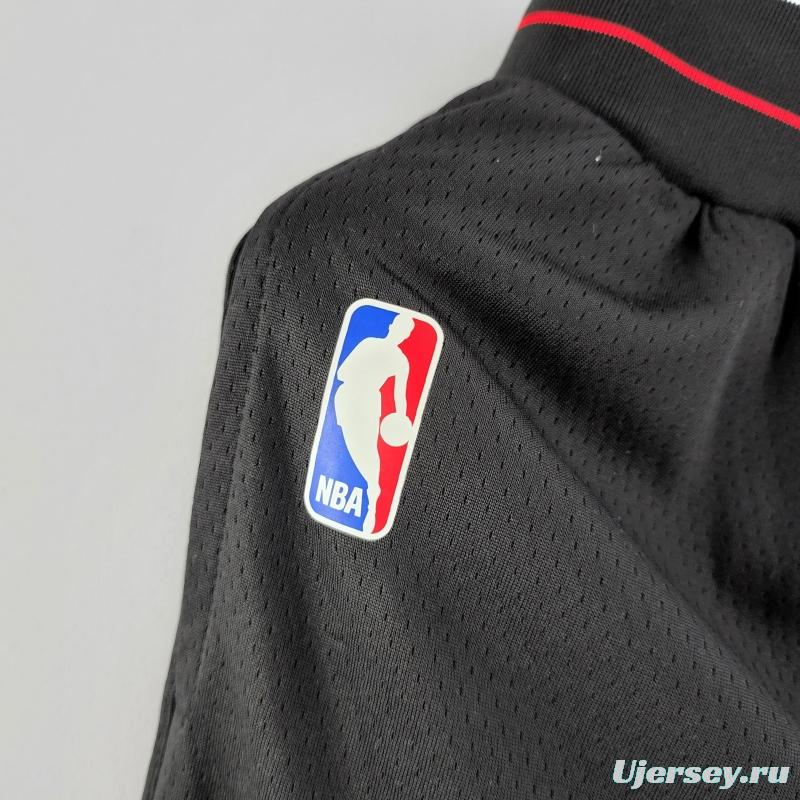 Chicago Bulls Black NBA Shorts 