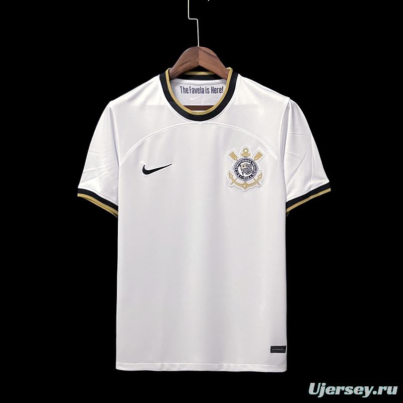 22/23 Corinthians Home  Soccer Jersey