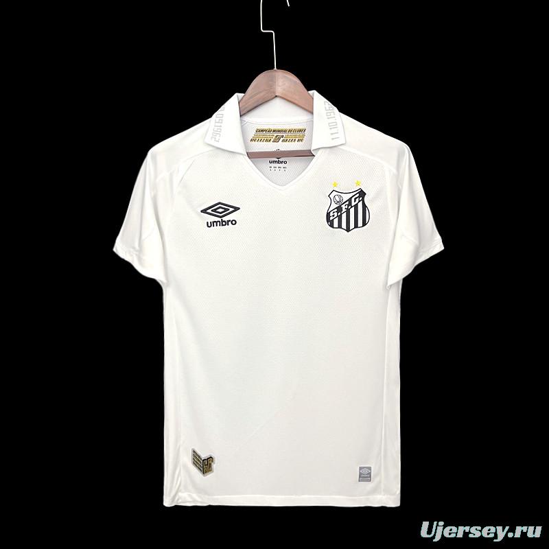 22/23 Santos Home  Soccer Jersey