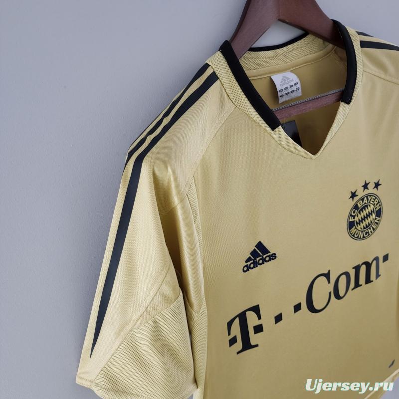 Retro 04/05 Bayern Munich Away  Soccer Jersey