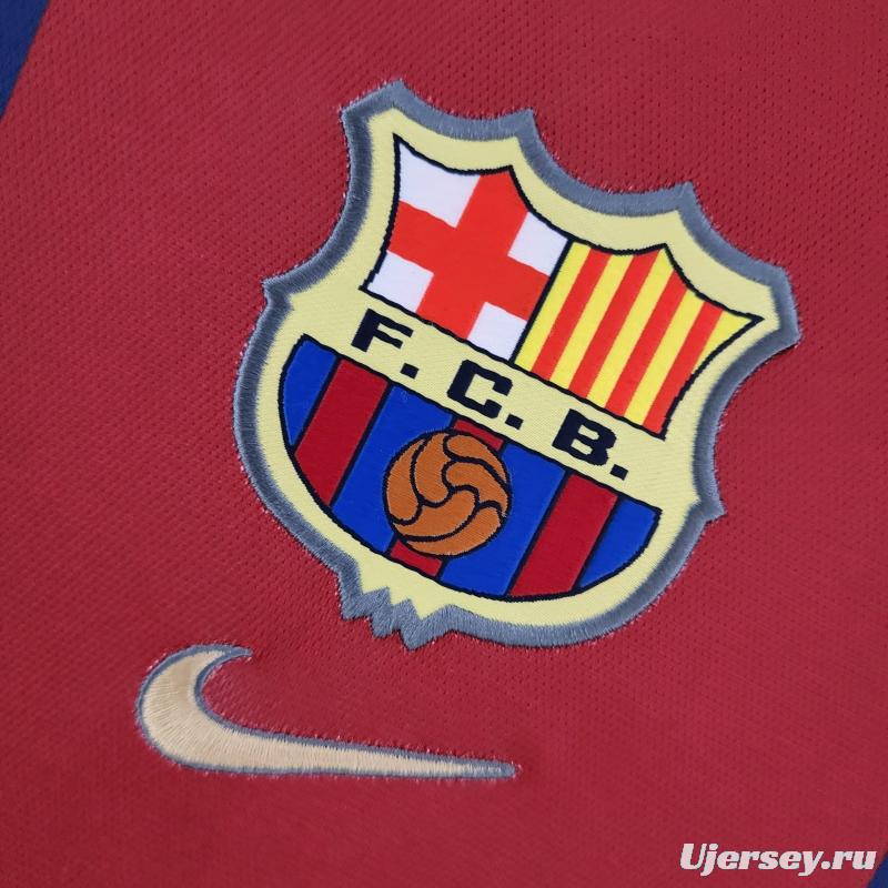 Retro 98/99 Barcelona Home  Soccer Jersey