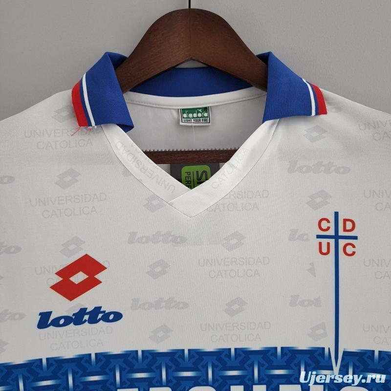 Retro 1996 Long Sleeve Deportivo Universidad Católica Third Away Soccer Jersey