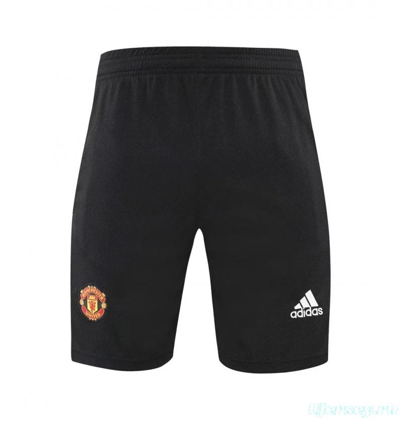 22/23 Manchester United Pre-Training Jersey Black Vest