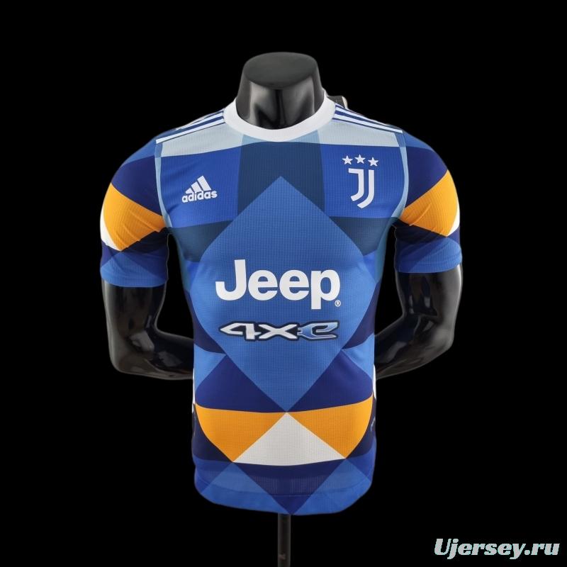 Player Version 22/23 Juventus Fourth Away Soccer Jersey