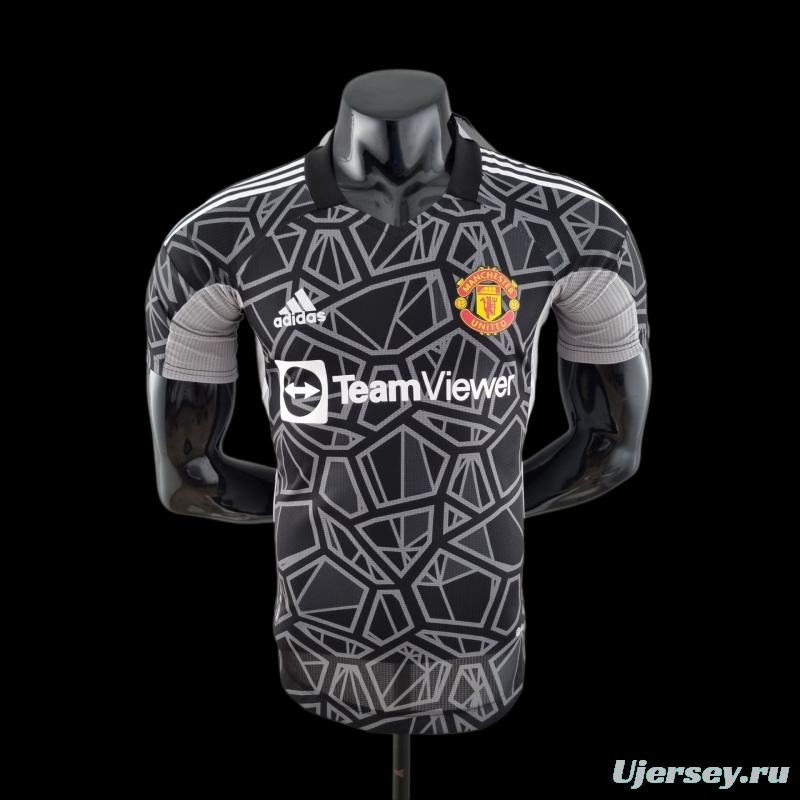 Player Version 22/23 Manchester United Black Goalkeeper