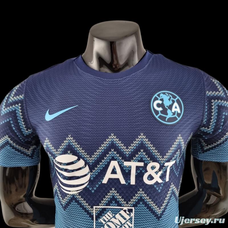 Player Version 22/23 Club America Third Away Soccer Jersey