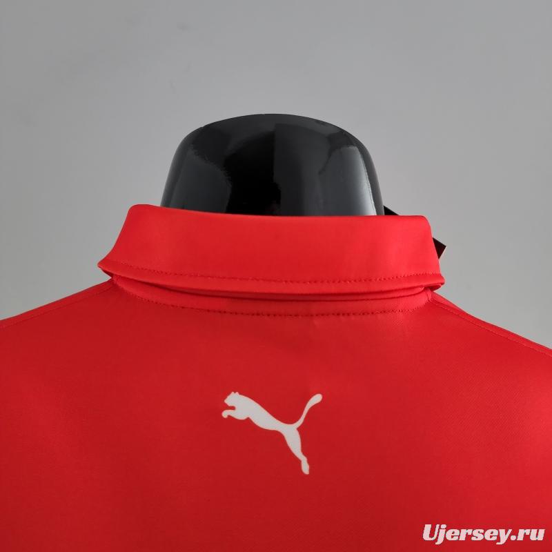 2022 F1 Ferrari Red Polos  #0005
