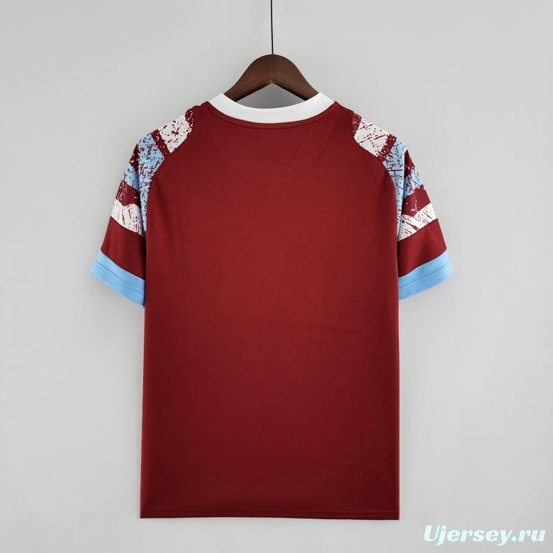 22/23 West Ham United Home Soccer Jersey