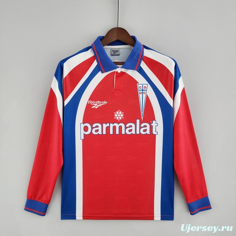 Retro Long Sleeve 1998 Deportivo Universidad Católica Away Soccer Jersey