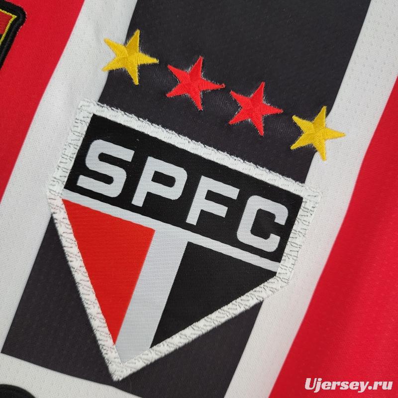 Retro Sao Paulo 2000 Away Soccer Jersey