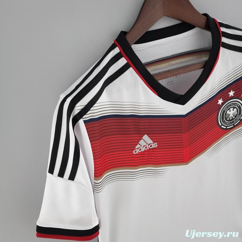 Retro 2014 Germany Home Soccer Jersey