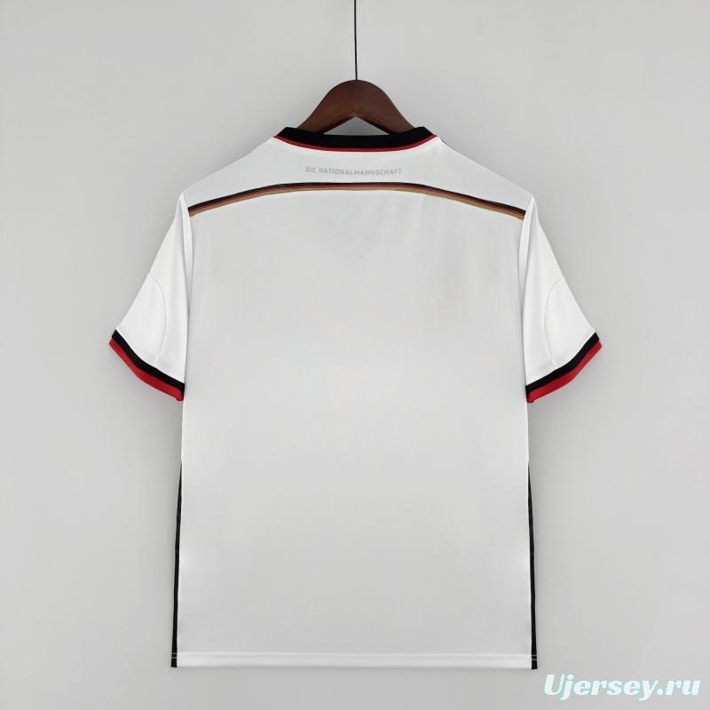 Retro 2014 Germany Home Soccer Jersey