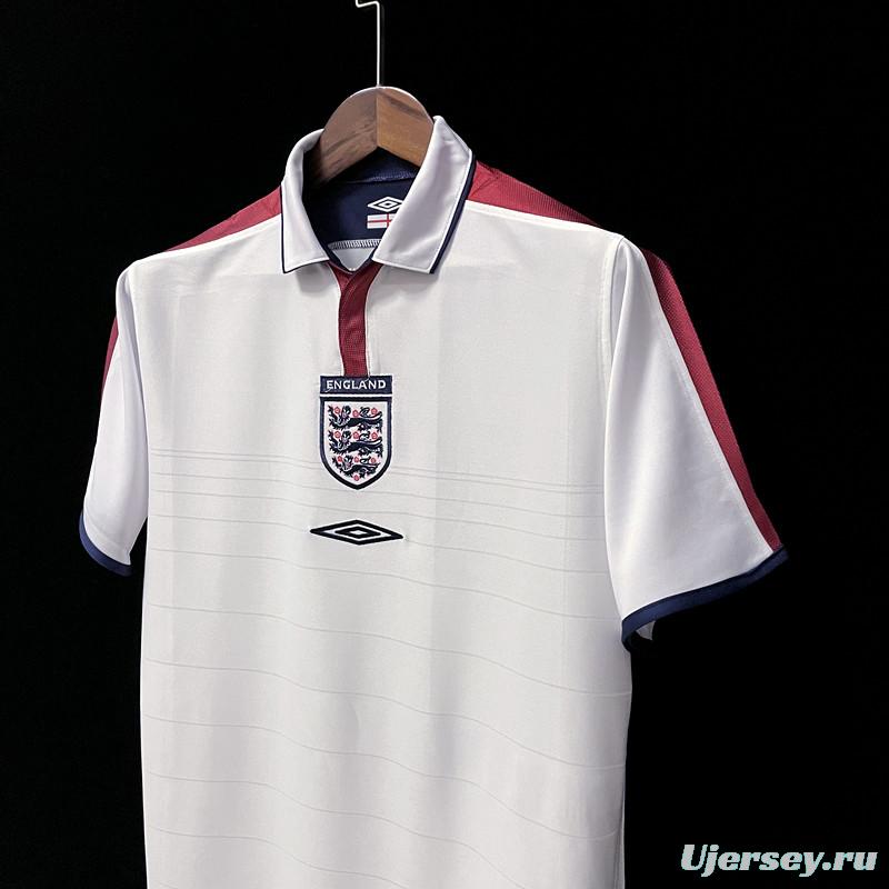 2004 England Home Soccer Jersey