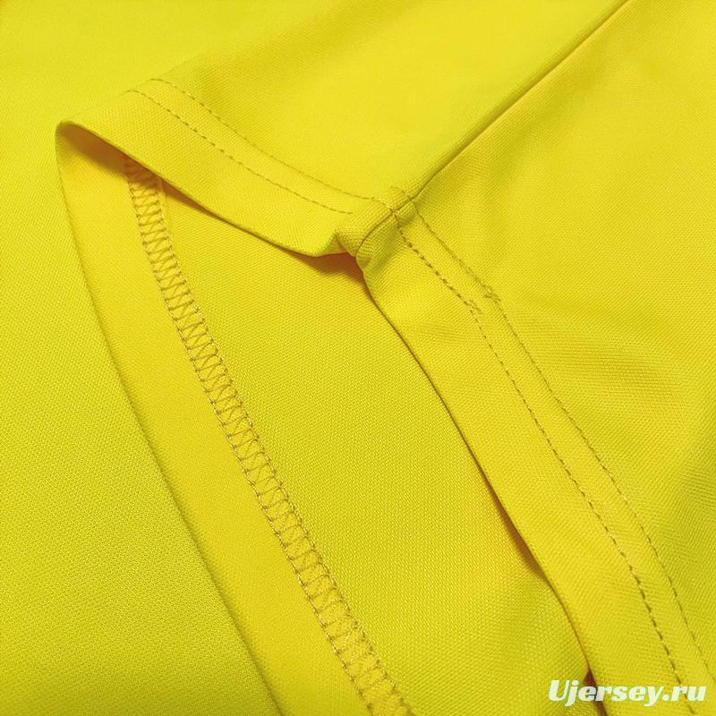 Retro 1970 Brazil Home Soccer Jersey