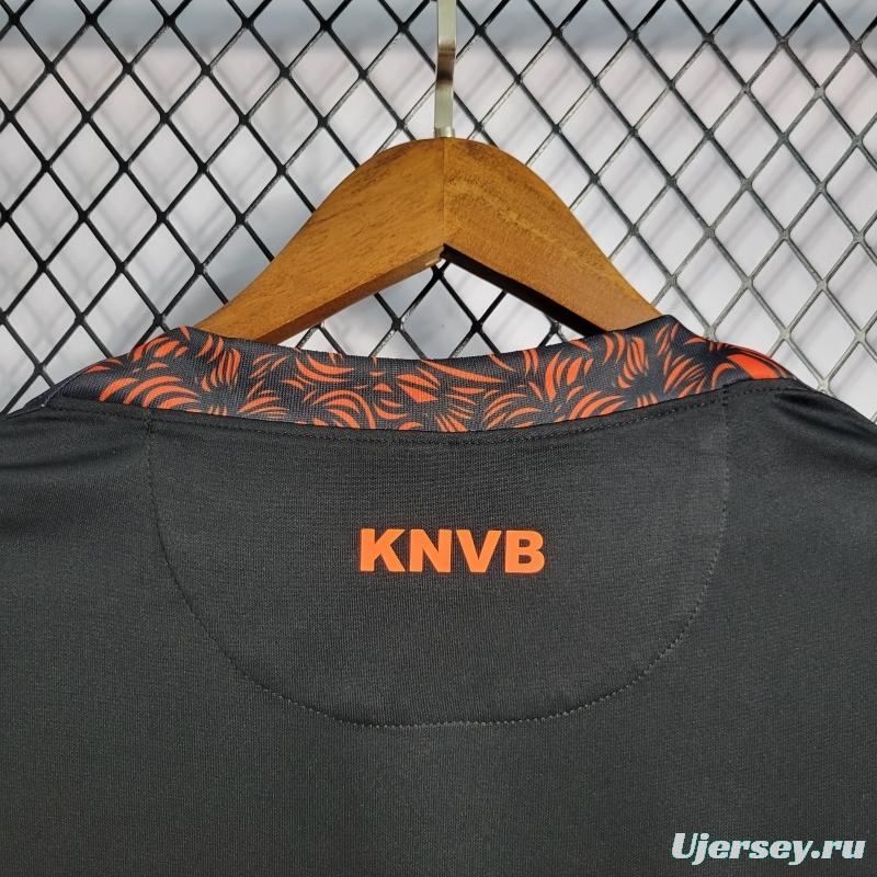 2022 Netherlands Black Training Jersey