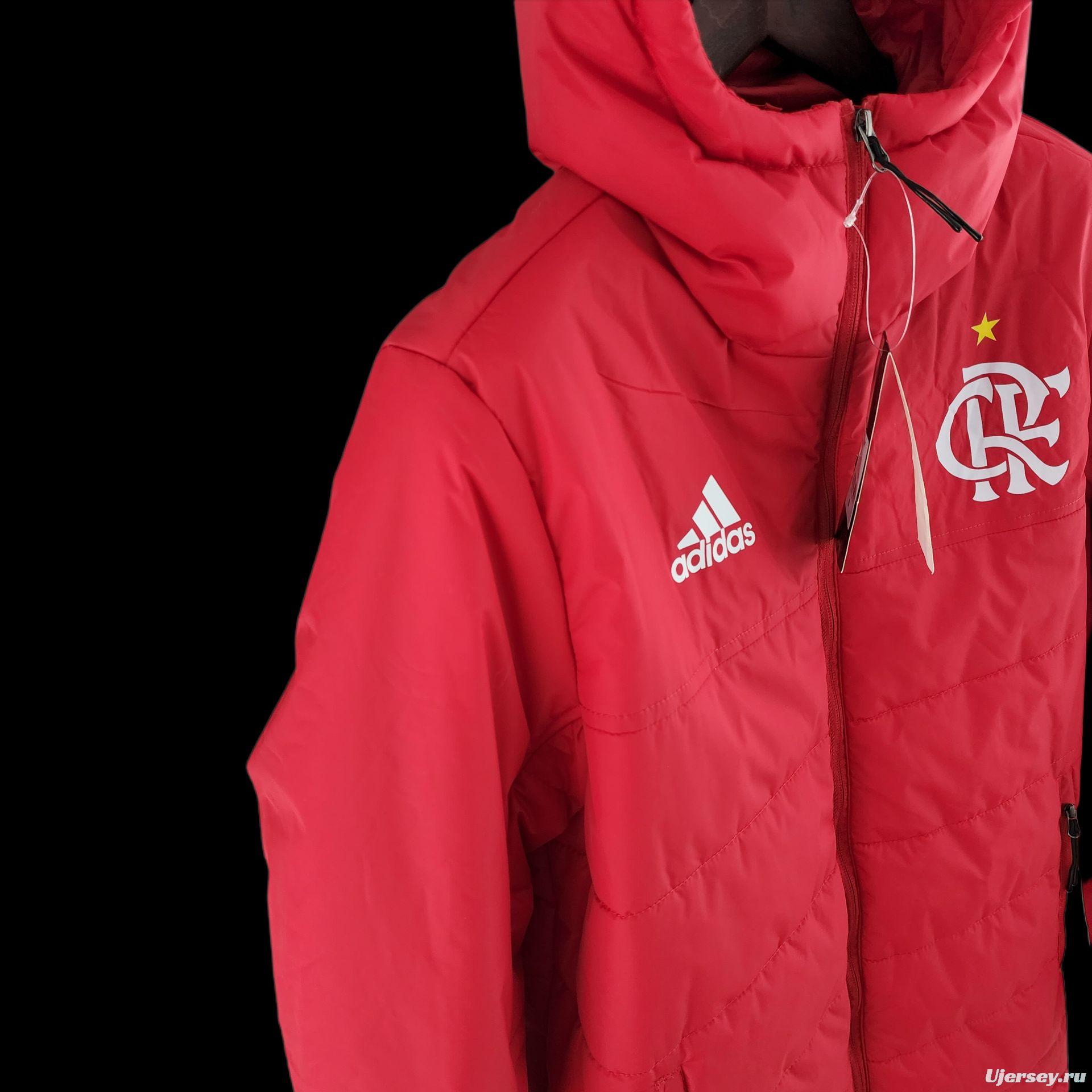 2022 Flamengo Down coat Jacket Red